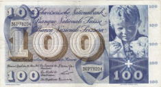 ELVETIA 100 francs 1963 VF!!! foto