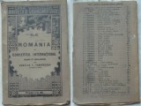 Romulus Teodorescu , Romania in concertul international , 1928