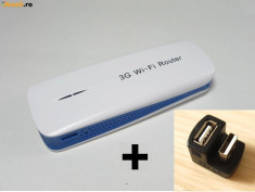 ROUTER 3G 150Mbps 3G WIFI Wireless Router Hotspot + 1800mAh USB POWER BANK + ADAPTOR 180 GRADE foto