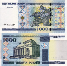 BELARUS 1.000 ruble 2000 UNC!!! foto