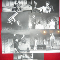 13 Fotografii mari Teatru -Menajeria de Sticla -1991 -Carmen Stanescu ,Adrian Pintea, Aimee Iacobescu
