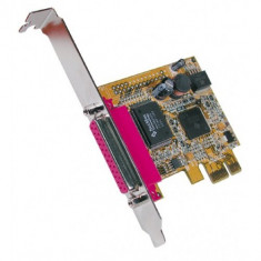 Adaptor PCI-E paralel (LPT) imprimanta sau scanner foto