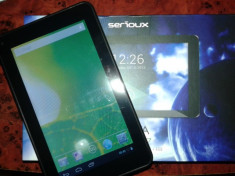 tableta SERIOUX SURYA S724TAB, dual core, la cutie, impecabila, RAM 1 GB foto