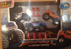 Set Masinute BIGFOOT Munster Trucks foto