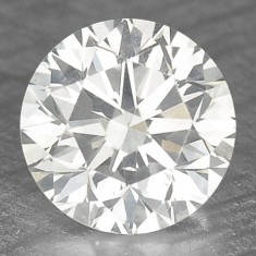 &amp;gt;&amp;gt;&amp;gt; DIAMANT NATURAL ALB - certificat de autenticitate - 0,27ct. - 4 mm diametru - superb ! ! ! foto