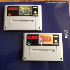 SECRET OF MANA &amp;amp;amp;amp;amp; ZELDA A LINK TO THE PAST - SNES foto