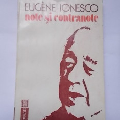 Eugene Ionesco - Note si contranote