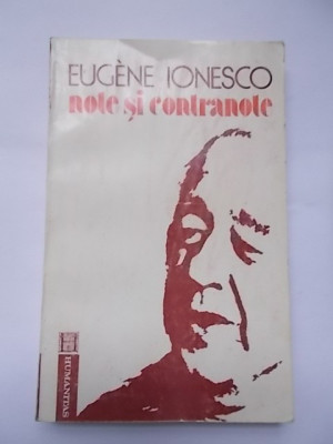 Eugene Ionesco - Note si contranote foto