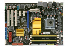 Placa de Baza Socket 775 Asus P5QL-E Intel P43 chipset Suporta Core2 Extreme Core2 Quad 4 x DIMM Max.16 GB 1 x PCIe 2.0 x16 slot 2 x PCIe x1 3 x PCI foto