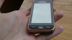Telefon Samsung S5230-Gold+accesorii foto
