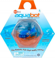 Hexbug Aquabot cu acvariu (albastru) foto