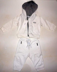 Trening copii Hugo Boss alb bebe 3 luni - ORIGINAL! Lichidare stoc! foto