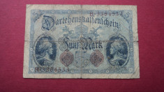 5 MARK , BERLIN 1914 IMPERIUL GERMAN foto