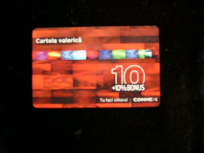 CARD INCARCARE MOBIL - PIESA DE COLECTIE foto