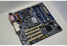 Placa de baza Socket 775 DDR1 Pci-Express EliteGroup 915-M5G Specificatii tehnice Format standard ATX Chipset: Intel&amp;amp;amp;reg; 915GL ICH6 foto