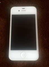 IPHONE 4 ALB 16 IMPECABIL,CA NOU,CODAT ORANGE foto