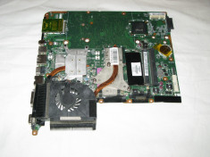 placa de baza laptop HP DV6 -1325so , functionala , socket mPGA478MN , DDR3 , placa video ati radeon hd 4500 serie ~ 512 mb ,neintervenit asupra ei foto