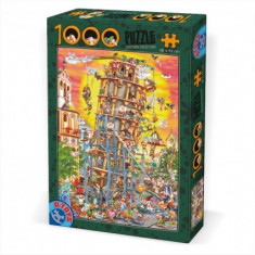 Puzzle Turnul din Pisa 1000 piese foto