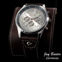 Ceas Jay Baxter Germany Chrono Look | Partea Lata din Bratara Detasabila foto