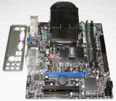 **OKAZIE !!!**KIT Placa de baza DDR3 MSI G41 M-P25, LGA 775, video onboard GX4500, PCI-Ex+DualCore E5500 2,8Ghz.+cooler+2 GB DDR3+tablita I/0+GARANTIE foto