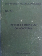 Instructia personalului de locomotiva, Societatea nationala a cailor ferate 1997 foto