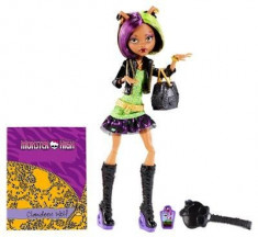 Papusa Monster High New Scaremester Clawdeen Wolf Fashion foto