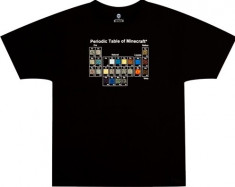 Tricou Minecraft Periodic Table foto