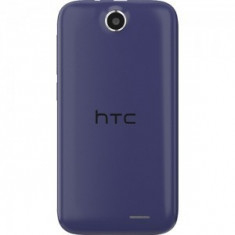 CAPAC HTC DESIRE 310 ORIGINAL NOU CULOARE ALBASTRA INCHIS DARK BLUE CARCASA SPATE CAPAC BATERIE foto