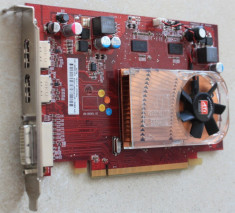 Placa video 1Gb PCIE 128bit - ATI HD4650 - DDR3 - 2xHDMI - Racire activa - Garantie 1 luna foto