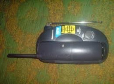 Telefon cordless Panasonic kx-tc2000bxb + set acumulatori noi de rezerva foto