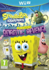 SpongeBob SquarePants Plankton&amp;#039;s Robotic Revenge Wii-U foto