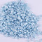 Perle, margelute 600 buc pentru decorarea unghiilor naturale sau false 3 mm culoare Blue