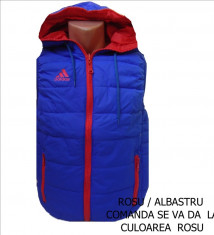 VESTE ADIDAS BARBATESTI CU DOUA FETE , IMPERMEABILE ,LIVRARE GRATUITA foto