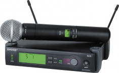 Microfon wireless SHURE SLX24/SM58 foto