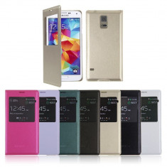 Carcasa / HUSA SAMSUNG GALAXY S5 WINDOW VIEW + FOLIE PROTECTIE GRATUIT foto