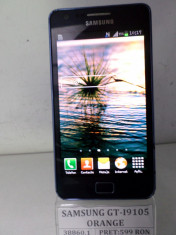 TELEFON SAMSUNG GT-I9105P/CODAT PE ORANGE/NU OFERIM ACCESORII(LM3) foto