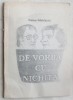 TRAIAN BADULESCU - DE VORBA CU NICHITA (STANESCU) [VERSURI, editia princeps - 1991], Nichita Stanescu