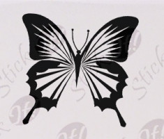 Fluturas_Tatuaj De Perete_Sticker Decorativ_WALL-149-Dimensiune: 35 cm. X 35 cm. - Orice culoare, Orice dimensiune foto