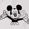 Mickey Mouse_Tatuaj De Perete_Sticker Decorativ Cod: WALL-229 - Orice culoare, Orice model pe comanda