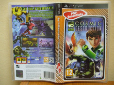 Ben 10 Ultimate Alien: Cosmic Destruction (PSP) Essentials (ALVio) + sute de jocuri psp foto