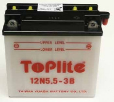 Baterie / Acumulator motoTOPLITE 12V,5,5Ah L 138 l 61 H 131 YAMAHA YZF 125 R 125 De la01-2008 foto