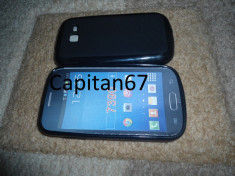 Husa Silicon Samsung Galaxy trend lite s7390 Negru foto