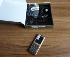 Nokia 6500 classic Bronze ORIGINAL | NOU lifetimer 0 minute la cutie | clasa business-lux foto