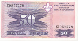Bnk bn Bosnia 50 dinari 1995 unc