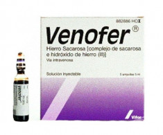 Venofer fiole 100mg/5ml foto