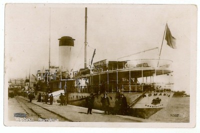 2103 - CONSTANTA, Vaporul Romania - old postcard - used - 1931 foto