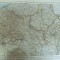 Harta color Franta partea de nord - est Leipzig 1899