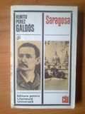 W Saragosa - Benito Perez Galdos, 1969, Alta editura