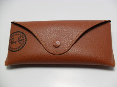 TOC ETUI HUSA Ray Ban MARO OCHELARI SOARE VEDERE RayBan !!! LAVETA + CARTICICA foto