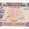 bnk bn Republica Guineea 100 franci 1960 unc